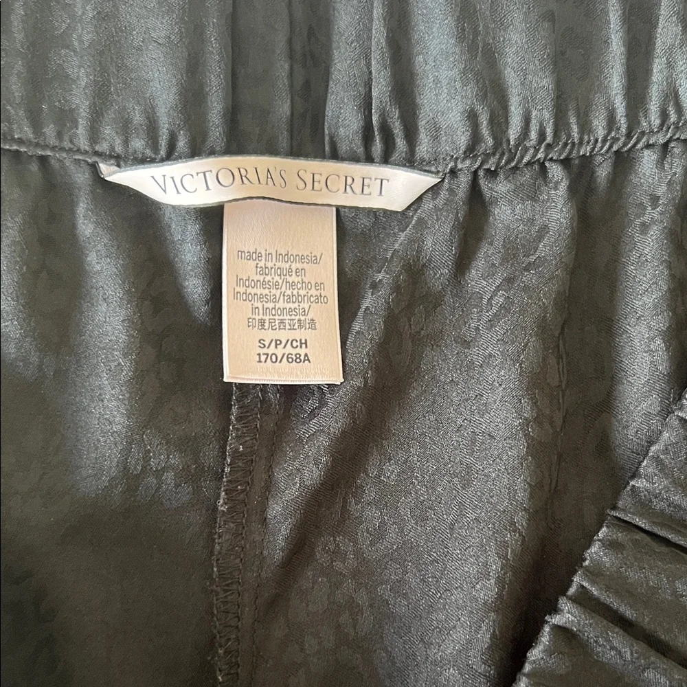 Victoria's Secret Black Satin Pajama Set - Picture 7 of 7